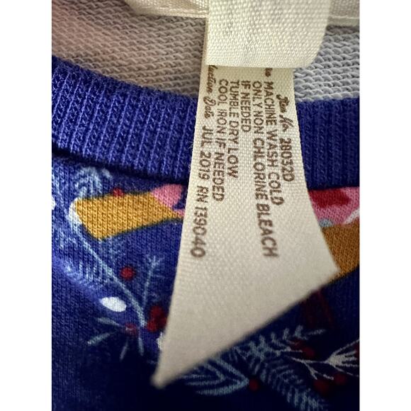 NEW Matilda Jane Moments With You Partridge Bird Floral Purple Long Sleeve Dress - Picture 7 of 7